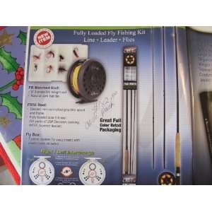  Fine River Fly Fishing Kit: Rod, Reel, Line, Leader and 