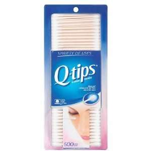  Q Tips 500 Count Value Pack (Pack of 3) Beauty