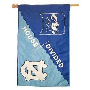  Duke/UNC House Divided Flag: Patio, Lawn & Garden