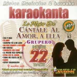 Karaokanta KAR 8082   Cantale Al Amor A Ella / Grupero / Lo Mejor de 