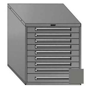 Equipto 30W Modular Cabinet 33 1/2H, 4 Drawers, & Lock Smooth Office 