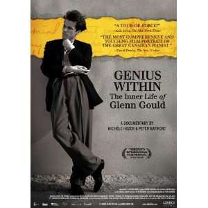  Genius Within The Inner Life of Glenn Gould Poster Movie 