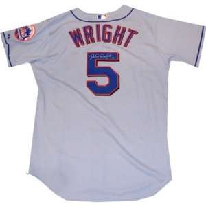  Wright Autographed Jersey   Grey PREORDER   Autographed MLB Jerseys