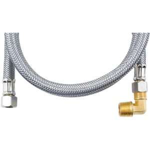  LOYAL 95380 BRAIDED STAINLESS STEEL DISHWASHER CONNECTORS 