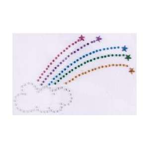 Dritz Iron On Rhinestuds Rainbow/Cloud 2IOR 2891, 6 Item(s)/Order 