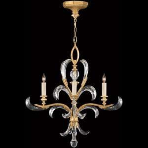  Art Lamps 760840ST Beveled Arcs Gold Leaf Chandelier: Home Improvement