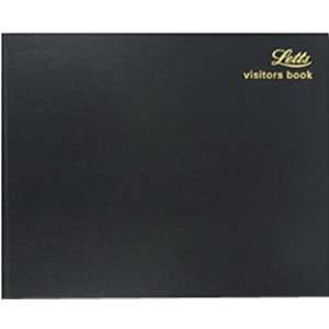  Letts of London Black Visitor/Guest Book: Office Products