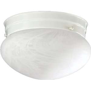    Quorum 6 FAUX ALABASTER MUSHROOM WH 3021 6 6