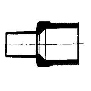  Elkhart #30304 3/8x1/2 COP MPT Adapter