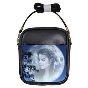 Michael on the Moon, Michael Jackson Collectible Photo Girl Sling Bag