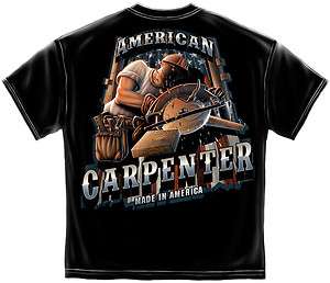 Carpenters T Shirt American Carpenter  Made In America Local Union 