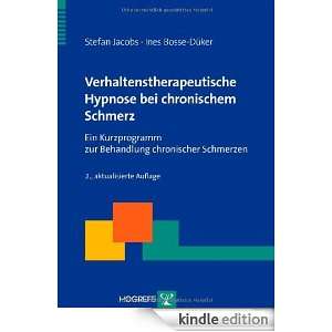 Verhaltenstherapeutische Hypnose bei chronischem Schmerz (German 