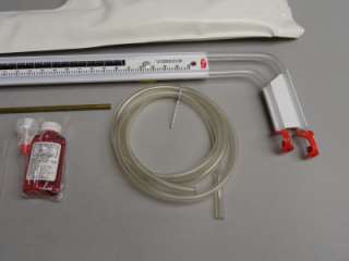 NEW DWYER 1227 FLEX TUBE MANOMETER DUAL RANGE U INCLINED  