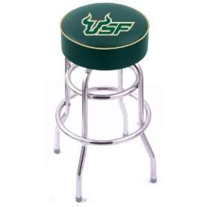 University of South Florida Steel Stool with 4 Logo Seat 