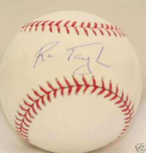 Ron Taylor Autograph baseball New York Mets  
