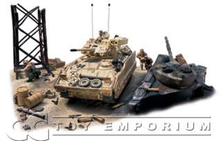 RARE Forces Of Valor Deluxe US M3A2 Bradley Diorama Set  