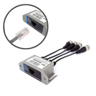 Channel Camera CCTV BNC Video Balun Transceiver Cable  