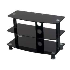   TV Floor Stand for 22 to 37 Inch LED TV Screens (Black): Electronics