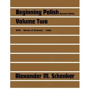   Two (Yale Language) (9780300016710) Alexander M. Schenker Books