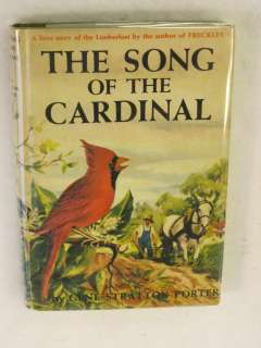 Gene Stratton Porter THE SONG OF THE CARDINAL c.1915  