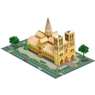 3d Wooden Model Puzzle   Notre Dame Cathedral Paris
