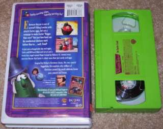Veggie Tales An Easter Carol VHS with Clamshell Case!  