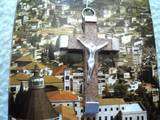 Holy Soil from Jerusalem Bethlehem Cross w/ Certificate  