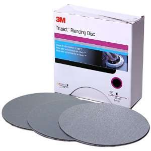 3M 02091 Trizact Hookit 3 P1000 Grit Blending Disc, (Box of 15)   4 