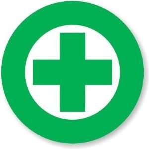  (First Aid Graphic) Vinyl (3M Conformable)   1 Color Spot 