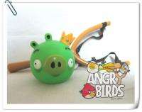 Angry Birds 2.5Soft Plastic Pig With Catapult Free Shipping#008 