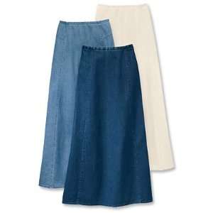  Vintage Denim Side Yoke Skirt Our best selling long denim skirt 