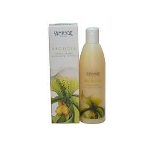  LAmande Orchid Foam Bath Cream from Italy 10 oz 300 ml 