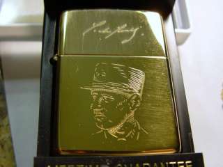 ZIPPO Allied Heroes Collection*Charles DeGaulle*Mint  
