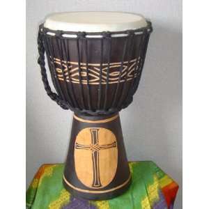   Head Djembe Bongo Drum, Cross. Model # 40m2 Musical Instruments