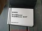 2005 05 CHEVROLET CHEVY TRAILBLAZER EXT OWNERS MANUAL SET BOOK