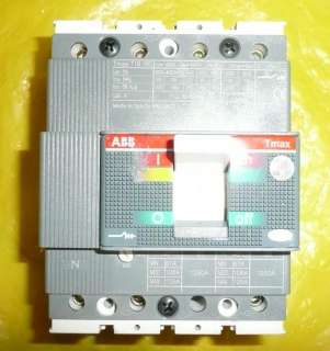 ABB Tmax Circuit Breaker Pair T1B 160 New 0680 00657  