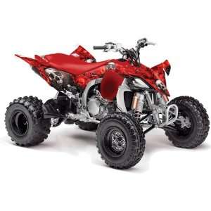   Yamaha YFZ 450 ATV Quad, Graphic Kit   Bone Collector: Red: Automotive