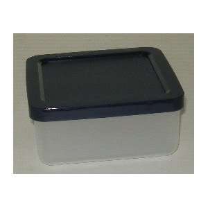  Lunch Box 0.7L 13x13cm H6cm Clear plastic Guaranteed 