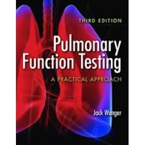  Pulmonary Function Testing [Paperback] Jack Wanger Books