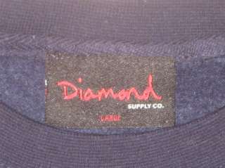 Diamond Supply OG Script Sweatshirt Wiz HUF Jetlife Large L Jetlife 