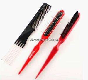 Piece Tease Brush or Wig Brush or Tipped Pik Comb  