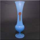 stelvia italian opalina fiorentina blue glass vase $ 34 91 10 % off 