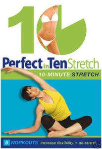 WDNY PERFECT IN TEN: STRETCH: 10 Minute Workout NEW DVD  