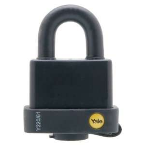 Yale Y220/61/123/1 Laminated Steel Padlock with Vinyl Cover and Brass 