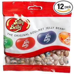 Jelly Belly Tutti Fruitti Jelly Beans, 3.5 Ounce Bags (Pack of 12 