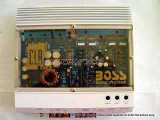   Amplifier Boss Audio CLR 50 Old School Amp Zed Audio FREE SHIPPING