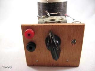 Homebrew Wound Link Coupled Coil Crystal Diode Radio