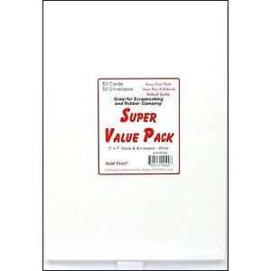  Paper Accents   Super Value Card and Envelope Pack   5 x 7 