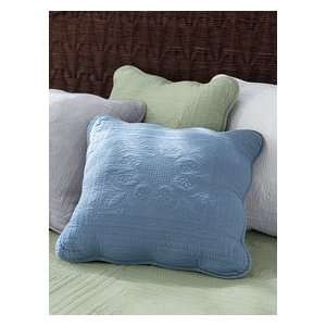  White French Tile Decorative Pillow: Home & Kitchen