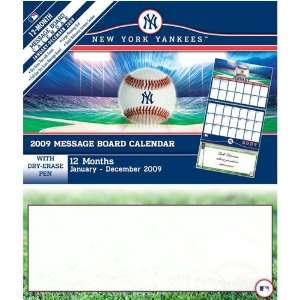  New York Yankees Message Board 2009 Wall Calendar: Office 
